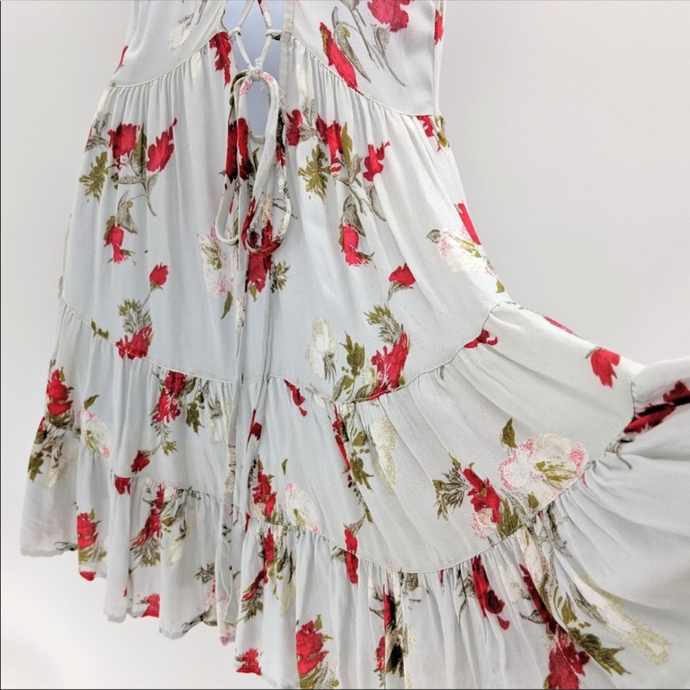 ⭐️SOLD⭐️Free People Lace Up Back Trapeze Dress - Picture 4 of 9